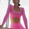 Image of Tight Top Pilates Sports Yoga Jacket Shopping