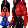 Image of Glossy Bread Coat Down Cotton Jacket Shopping