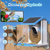 Image of Smart Bird Feeder With Camera,Solar-Powered WiFi 4MP Live Camera,AI Identify Bird Species Auto Capture Garden Bird Watching&Motion Detection,Ideal Gift For Bird Lovers,Blue Shopping