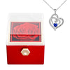 Image of Fashion Creative Rose Jewelry Box Necklace Suit Shopping