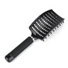 Image of Curved Vented Boar Bristle Styling Hair Brush, For Any Hair Type Men Or Women Shopping