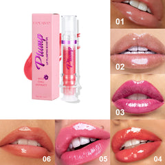 New Tube Lip Rich Lip Color Slightly Spicy Lip Honey Lip Glass Mirror Face Lip Mirror Liquid Lipstick Shopping111