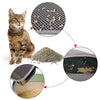 Image of Kitty Cat Litter Mat Trapping Honeycomb Double Layer Design Waterproof Double Layer EVA Cat Litter Pad Waterproof Non-slip Sand Basin Filter Kitten Dog Washable Mattress Shopping