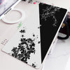 Image of Black And White Desk Mat Gaming Mouse Pad Large Mousepad Gam Shopping