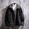 Image of Men's Fashionable Lamb Fur Coat Shopping