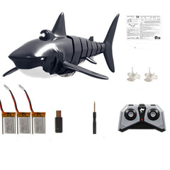 Remote Control Shark Remote Control Boat Water Toy Children's Toy Rowing Water Toy Diving Shopping