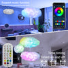 Image of USB Cloud Light APP Control Music Synchronization 3D RGBIC Ambient Light Lightning Simulation Clouds Bedroom Room Light Shopping