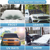 Image of 4 Layers Magnetic Car Windscreen Cover Winter Ice Frost Snow Protector Sunshade Shopping