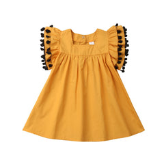 Children Newborn Clothing Sleeveless Kids Girls Dress Shopping