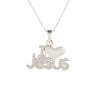 Image of Women's Fashionable All-match Hip Hop Letter Pendant Necklace Shopping