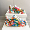 Image of Graffiti Sneakers Plus Size Casual Sneakers Shopping