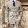 Image of Mr. Lu San's Italian Naples Gun Collar High-end Suit Shopping