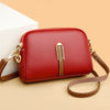 Image of Simple Shoulder Texture Western Style Messenger Bag Shopping