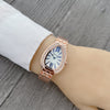 Image of Women's Elegant Fashion Steel Belt Quartz Watch Shopping