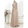 Image of Champagne Muslim Evening Dress Formal Party Shopping