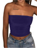 Image of Exposed belly button wrap chest Shopping