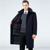 Image of Middle Aged Business Casual Warm Coat Shopping