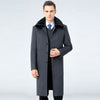 Image of Middle Aged Business Casual Warm Coat Shopping