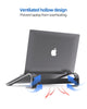 Image of Laptop Stand Aluminium Portable Removable Laptop Rise Ventilated Detachable Ergonomic Laptop Holder Shopping