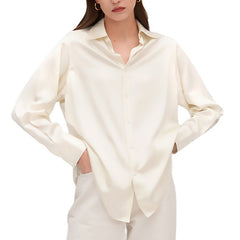 Solid Color Fashion Shirt For Women