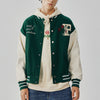 Image of Rose Embroidered Baseball Uniform Loose High Street Jacket Shopping