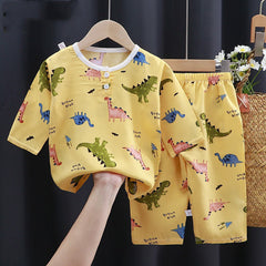 Summer Clothes Cotton Silk Air-conditioning Clothes Baby Clothes Shopping