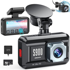 Dash Cam Front 4K And Rear 1080P Ussunny Dual Dash Camera Shopping