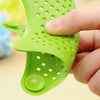 Image of 3PCS Silicone Starfish-shaped Sink Drain Filter Bathtub Hair Catcher Stopper Drain Hole Filter Strainer For Bathroom Kitchen Toilet Shopping