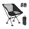 Image of Portable Camping Chair Backpacking Chair With Anti-Slip Large Feet And Carry Bag For Outdoor Camp Hiking Capacity 220 Lbs Shopping