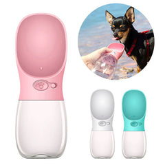 350 550ML Portable Pet Dog Water Bottle For Small Large Dogs Travel Puppy Cat Drinking Bowl Bull Dog Water Dispenser Feeder Shopping