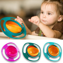 360 Rotate Universal Spill-proof Bowl Dishes Shopping